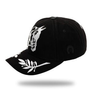 Gorra en Micro Fibra Bordado Blanco