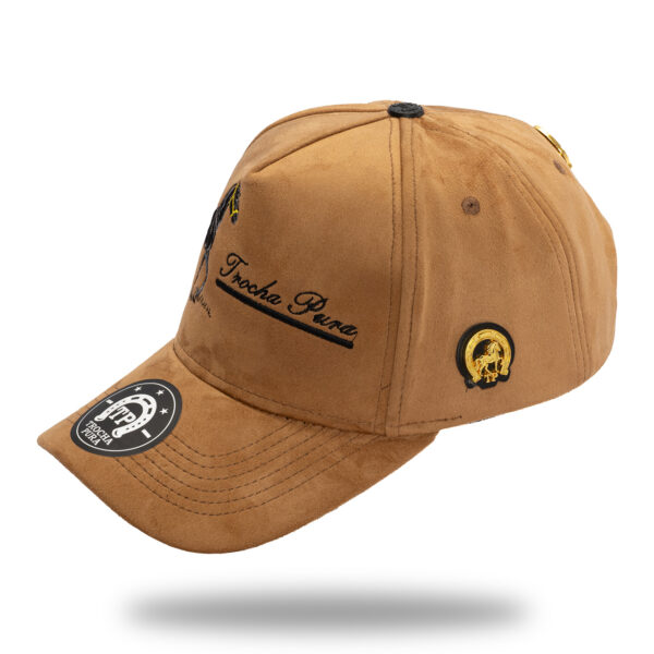 Gorra Micro Fibra Bordado Frontal Trocha Pura