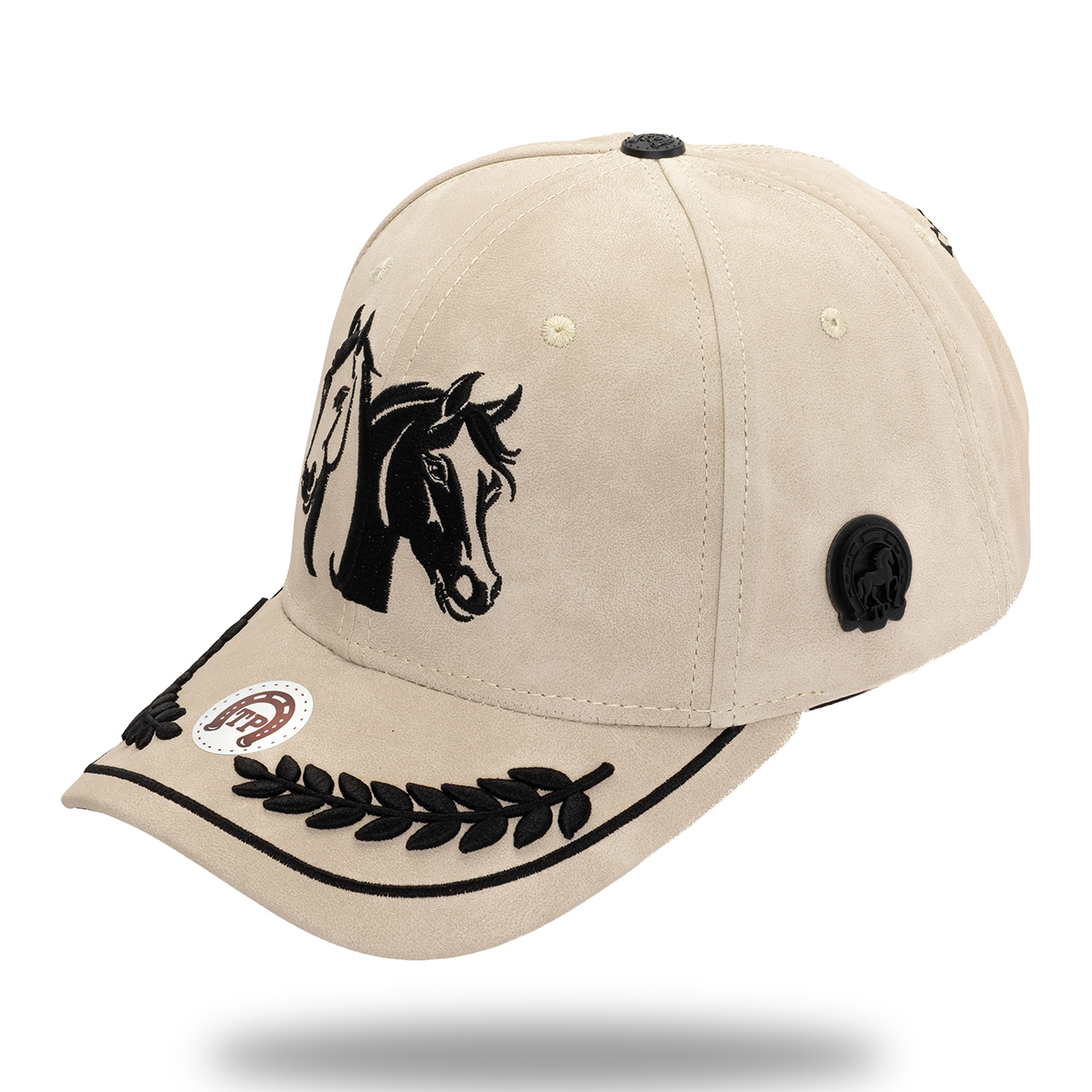 Gorra Microfibra Bordado Frontal Y Laurel